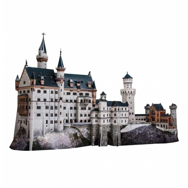 moverse Ritual compensación Puzzle 3D Castillo de Neuschwanstein, Alemania | Clever Paper