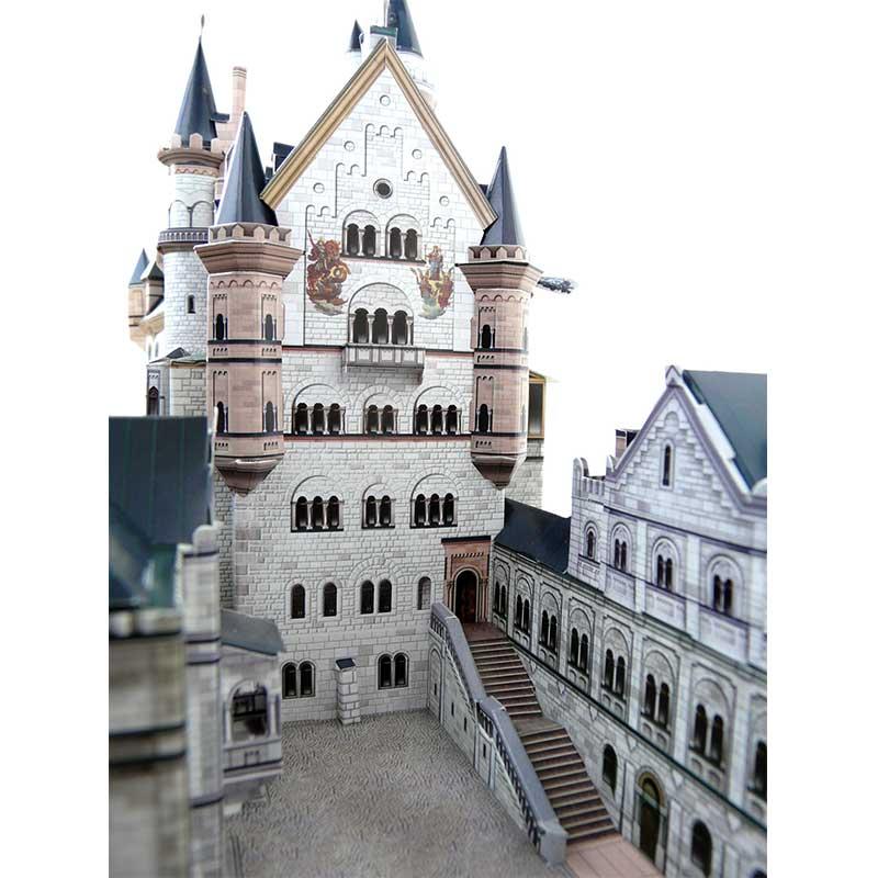moverse Ritual compensación Puzzle 3D Castillo de Neuschwanstein, Alemania | Clever Paper